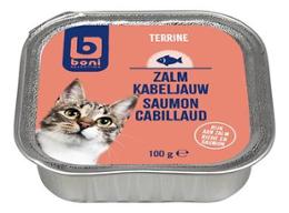 CHAT BQT TER SAUMON/CABILLAUD 100GX32 BO