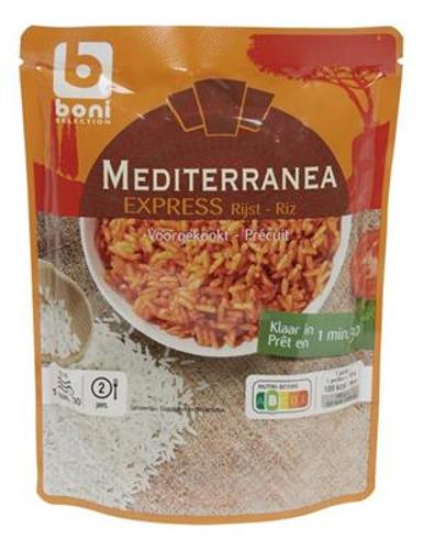 PLAT RIZ EXPRESS MEDITERRANEA 250GRX12