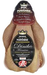 DINDE FERMIERE LABEL ROUGE S/FILM +/-4KG
