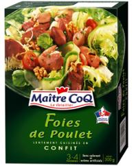 GESIER DE POULET CONFITS 300G S/V LS x12
