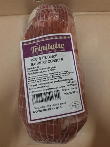 ROTI DINDE SAUMURE 2KG  x5up=10 KG