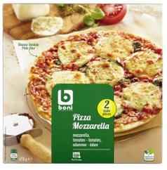 BONI PIZZA TOMATE MOZZA 335GRX2 12lots