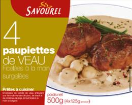 PAUPIETTE VEAU S/FICEL120GR CRU CTN 5 KG