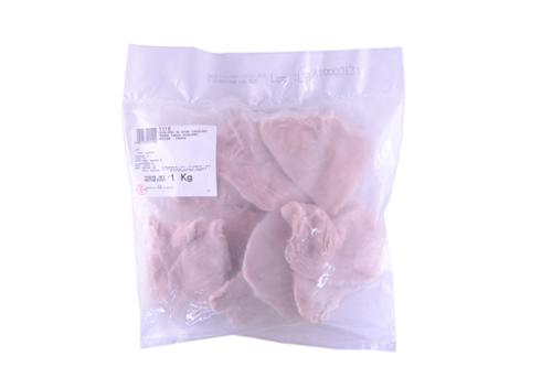 ESCALOPE DINDE SACHET 1KG  10 SAC/CTN