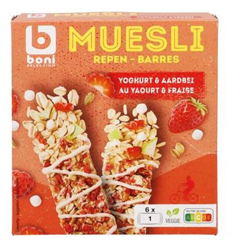 BARRE CEREALE FRAISE/YAOURT 6X23GEMB