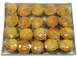 MINI CHEESE BURGER 2X24 PIECES