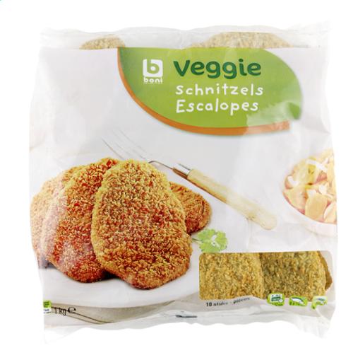 BONI ESCALOPES VEGGIE 10X100GR