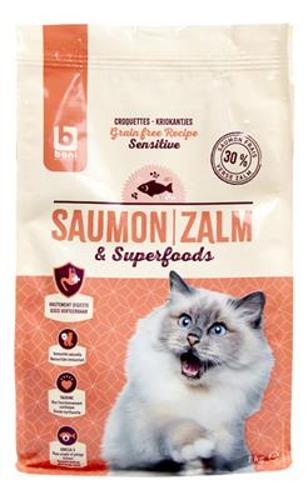 CHAT CROQUETTE GF SAUMON 1KG