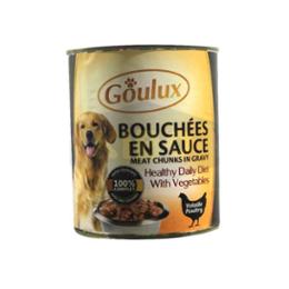 CHIEN 1/2 BOUCHEE VOLAILLE X24 GOULUX