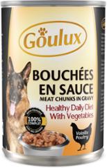 CHIEN 4/4 BOUCHEE VOLAILLE X12 GOULUX