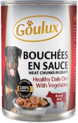 CHIEN 3/2 BOUCHEE BOEUF X12 GOULUX