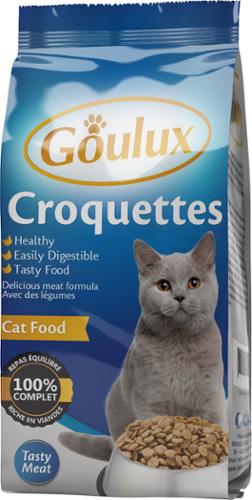 CHAT CROQUETTE VIANDE 4KGX4  GOULUX