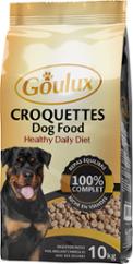 CHIEN CROQUETTE VIANDE 10KG GOULUX