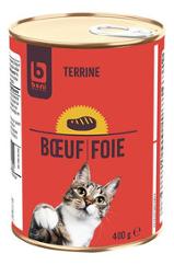 CHAT 1/2 TERRINE DUO BOEUF/FOIE X12