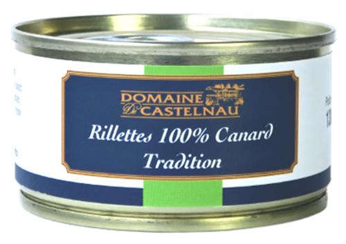 RILETTES DE CANARD 100% 130g
