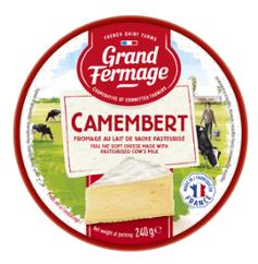 CAMEMBERT GRAND FERMAGE 240GRX12