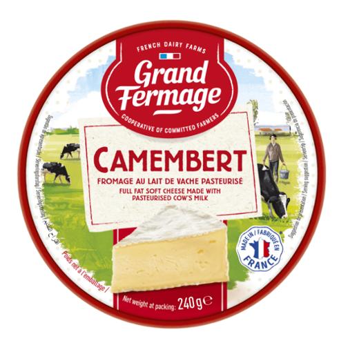 CAMEMBERT GRAND FERMAGE 240GRX12