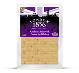 CHEDDAR LONDON 1856 OIGNON CARAM TR 160G