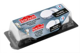 CHEVRE BUCHETTE CENDREE 125GR SOIGNON
