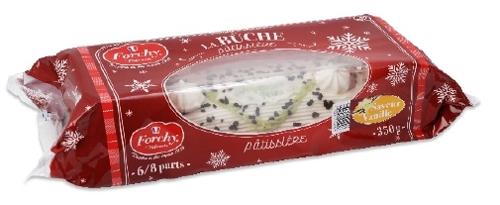 BUCHE PATISSIERE VANILLE 350GRX6 FORCHY