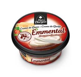 BURGOS CREME D'EMMENTAL  125Gx8
