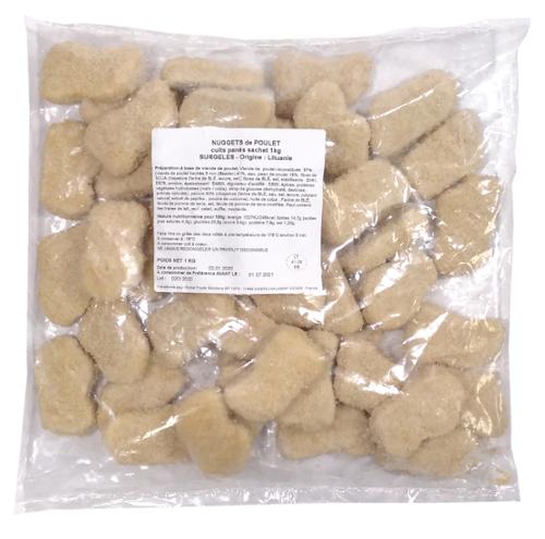 NUGGETS DE POULET 1 KG X 5